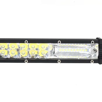 Ultra slim 20 tommer LED Bar Arbejde Lys Høj intensitet 180W 6000K hvid Mid-net bagagebærer Lys til Off-road Lastbiler 4X4 SUV ATV