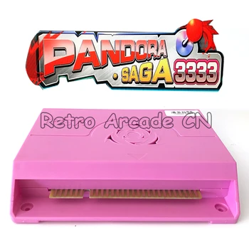 3333 i 1Arcade Spil yrelsen Pandora Saga Max Jamma Versoin Multigame Støtte 3 4 Spillere HD-Video, HDMI, VGA-output Mønt-opererede