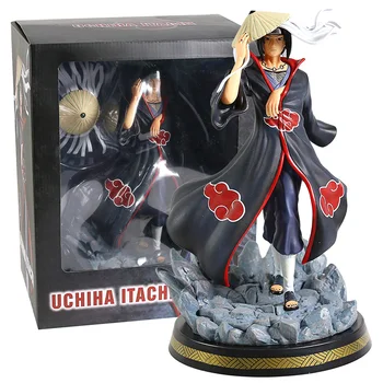 Naruto Shippuden Sasuke og Itachi GK Statue PVC Figur Collectible Model Toy