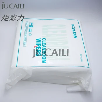 Jucaili 150pcs/masse blæk printhoved glas skærm, printer renrum Ikke-vævet vinduesviskere ikke-støv klud miljø aftørrings papir 6X6/9X9