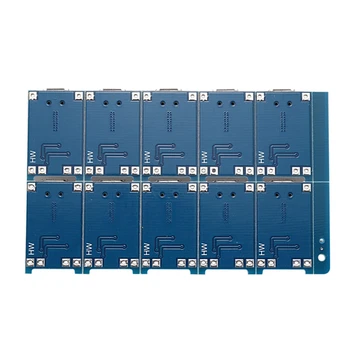 10stk 5V mini-USB 1A 18650 TP4056 Lithium Batteri Bord Med Beskyttelse Oplader Modul