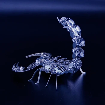 NFSTRIKE 30stk DIY 3D Metal Puslespil Toy Forsamling Scorpion Model Kits, Drenge, Kids Fødselsdag Gaver 2019