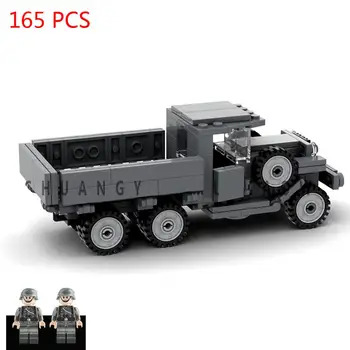 Hot militære WWII tyske Hær Lyn krig VS Sovjetunionen technic GAS GAZ-AAA lastbil køretøjer byggesten model mursten legetøj