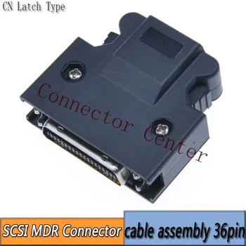 MDR Kabel-Stikket mandlige 36-Pin Kompatibel Med 3M SCSI-KN-Stik 10336 10136 med lås
