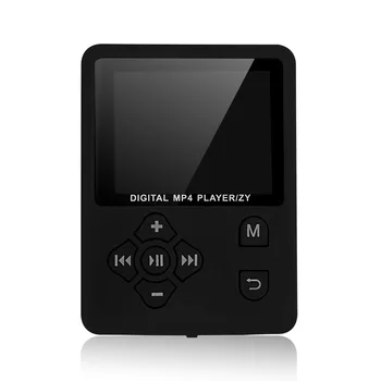 Mini-Digital MP4-Afspiller, 1.8 Farve Skærm Afspiller Lossless Audio-Video-Afspiller med Kort Slot