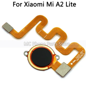 Touch-ID Fingeraftryk Identifikation For Xiaomi Mi A2 Lite/ Redmi 6 Pro Home-Knappen Return Tasten Menu Knappen Sensor Flex Kabel