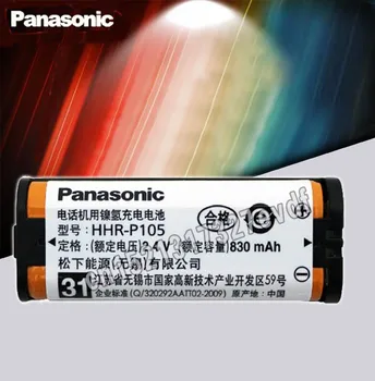Panasonic Høj HHR-P105 Genopladelige Ni-MH-Batteri 830mah Trådløse Hjem Telefonens batteri Trådløse Telefon