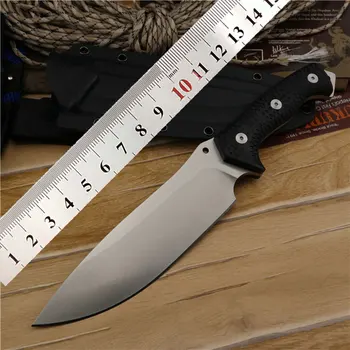 Faste Blade Udendørs jungle Survival Kniv A2 blade Høj sejhed slidstærkt stål EDC Jagt Knive Præcision MBB BROS