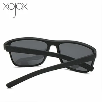 XojoX Vintage Sports Stil Polariserede Solbriller Mænd Sort Kørsel Pladsen Solbrille Nuancer til Kvinder Luksus Mærke Solen Briller