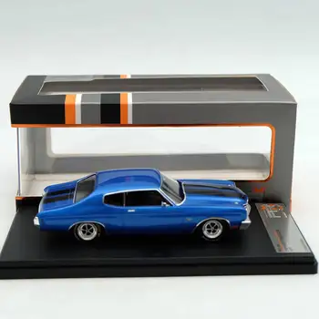 Premium X 1:43 For Chevrolet Chevelle SS 1970 Blå PRD464 Diecast Modeller Bil Limited Edition Collection