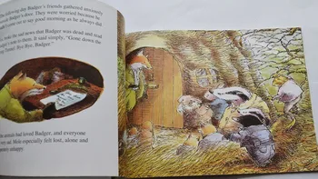 Badger ' s Afsked Gaver Importeret engelsk Barn billedbog Fortolkning af Adskillelse Læring Legetøj engelske Bøger for Børn