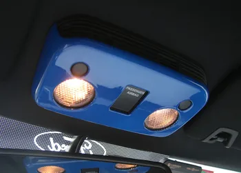 Sansour Bil Styling ABS Tag læselampe Panel Dækker Kabine Lys Trimmer Til Ford Mustang 2016 2017 2018 2019