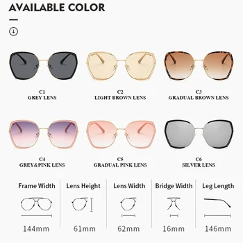 LongKeeper Store Billede Sommerfugl Solbriller Kvinder Vintage Overdimensionerede solbriller Kvindelige Gradient Nuancer Pink Gafas de sol UV400