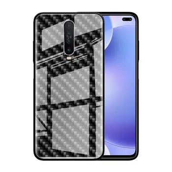 Hærdet Glas Telefon Tilfældet For Xiaomi Redmi Bemærk 9S 9 Pro 8 Pro 8T 8A 7 9A 9C 9i K20 RS Motorsport-Carbon-Fiber bagcoveret Coque