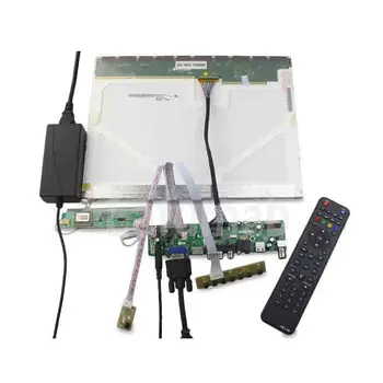 Latumab Nyt Kit til B156XW02 V. 2 TV+HDMI+VGA+USB-LCD-LED-skærm-Controller Driver Bord 14 / 15.6 tommer 1366X768 40pins