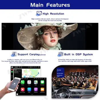 128GB Android 10 Skærmen For Benz ML W163 CLK W209 C-Klasse W203 SLK W170 E-Klasse W210 GPS Navi Auto Audio Radio Stereo Head Unit