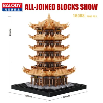 Balody Mini Arkitektur Frihedsgudinden blokke model byggesæt hovedstad Paris Eiffel Tower Big Ben micro mursten ekspert sæt