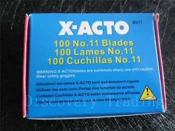 200pcs/Masse Airlfa mærket X-ACTO kniv #11 Klassiske Fine Punkt Vinger, Bulk Pack, Knive pr Kasse hurtig gratis forsendelse