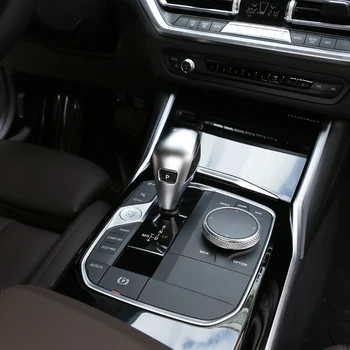 3 Farve Carbon fibre Style ABS Plast Bil Gear Shift Hoved Dække Trim Til BMW G20 G28 3-Serie 2019 2020 4-Serien 2020