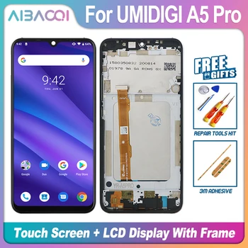 AiBaoQi Nye Originale 6.3 Tommer Touch Screen+2280x1080 LCD-Display Forsamling Erstatning For Umidigi A5 9.0 Pro Android-Telefon