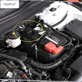 Lapetus Tilbehør Passer Til Honda Accord 10 2018 - 2021 Plast Motor Batteri Negative Interface Ramme Støbning Dække Kit Trim