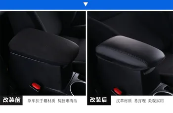 Bil styling For Toyota Corolla (E170) 2016 2017 Bil centrale kuffert dække Armlæn Konsol-Pad Cover 1pc s/masse