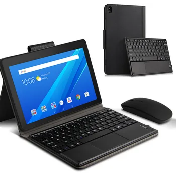 Tilfældet For Lenovo Fanen E10 TB-X104L TB-X104F 10,1 tommer Tablet Magnetisk Aftageligt Bluetooth Tastatur Cover