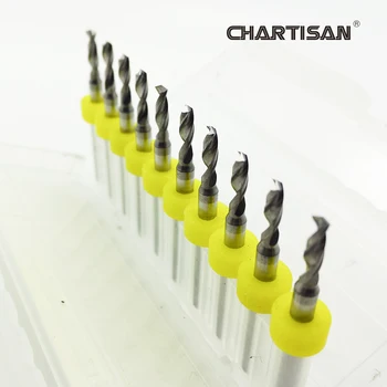CHARTISAN 1.3-3.175 mm PCB Hårdmetal Micro spiralbor
