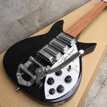 Guitar Rick 325 elektrisk guitar 5 grader ophæng 34 inches gratis fragt