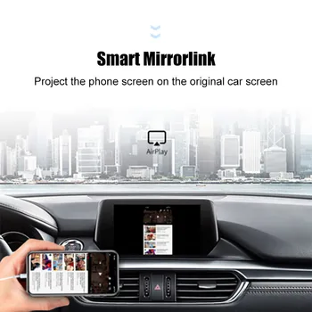 Carplay Ai max автомобильный мультимедийный плеер для USB-Intelligent Ai Android-Systemet Беспроводное устройство навигации для ТВ-плеер