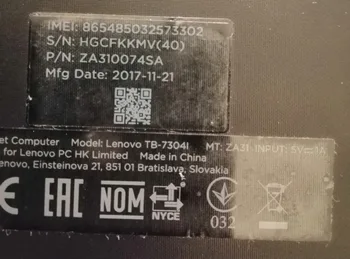 NYE 7 TOMMER For Lenovo Fane 7 Væsentlige TB-7304i LCD-Fanen 4 TB-7304i ZA31 TB 7304I Skærm og Touch screen Digitizer Assembly