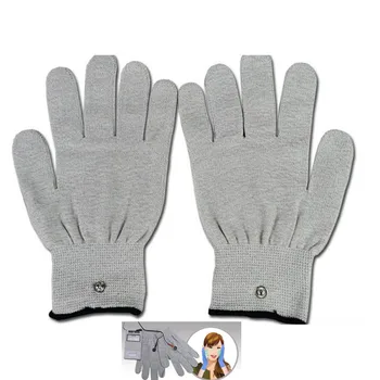 5 I 1 TITUSINDER Elektrode Ledende Handsker, Sokker, Armbånd Elbowpad Knæpude 2,5 mm Snap Førende Kabel til Elektro-Terapi Massageapparat