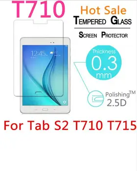 Hærdet Glas Skærm Protektor Til Samsung Galaxy Tab S2 T710 T715 8