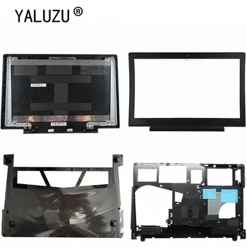 YALUZU Nye cover tilfældet For Lenovo Ideapad 700-15 700-15isk Laptop LCD-Back Cover Black/LCD-Bezel Dække
