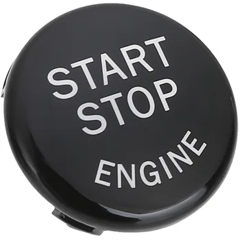 Til BMW 1 stk Sort Start Stop Engine-Knappen for at Skifte Cover Støtte E90 E60 E84 E83 E70 E71 Dele Tilbehør