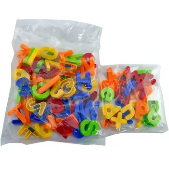 Magnetisk Alfabet Magneter Bogstaver og Tal Toy ABC 123 Køleskab Plastic Toy Sæt