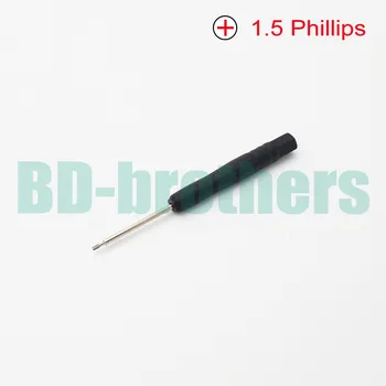 1,5 mm Mini Cross hoved Phillips skruetrækker , Skruetrækkere, Philips Driver, Reparation Åbne Værktøj til Mobiltelefon 1000pcs/masse