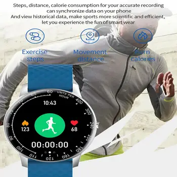 H30 Smart Ur Mænd Kvinder DIY Watchface Fuld Touch Fitness Tracker puls, Blodtryk Smart Ur IP68 Vandtæt ur