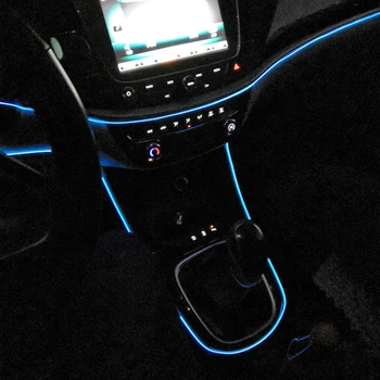 Fleksibel Neon Bil Interiør Atmosfære LED Strip Lights For Mini John Cooper Works Cooper S ALL4 Tilbehør Plug And Play