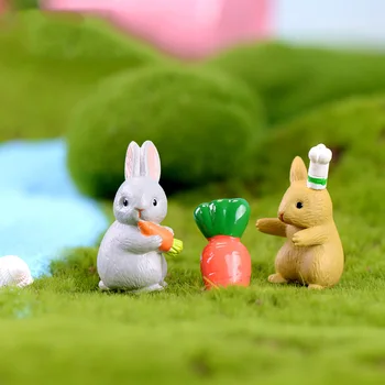 Japansk kapsel toy bulks 12pcs kawaii mascot Pet tegneserie hvid pink grå gul kanin gashapon tal Toy Børn Gave