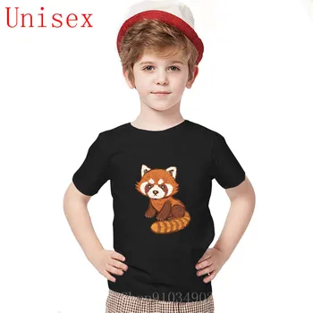 Kids tøj drenge Bomuld T-Shirts, Røde panda Raket baccoon T-Shirt teen piger, tøj børnetøj tøj g toppe