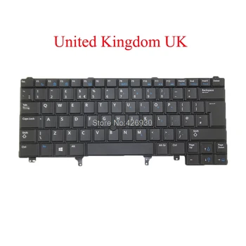 Baggrundsbelyst SW UK Keyboard Til DELLS Latitude E6440 E6430S E6430 E6420 E6330 E6320 E6230 E6220 E5430 E5420M E5420 5420 Schweiziske ny