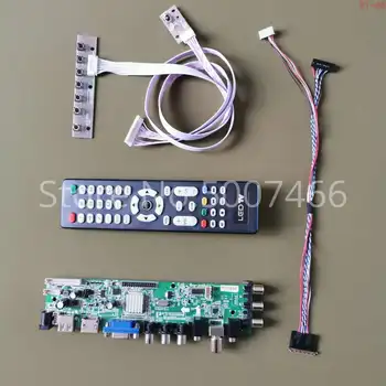 For N164HGE-L11/L12 VGA USB-AV TV 3663 LVDS 40Pin DVB digital signal panel universal 1920*1080, LCD-Controller board gør det selv Kit
