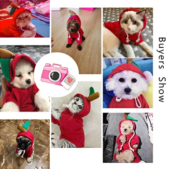Blød Varm Hund Tøj Pet Hættetrøjer Jumpsuits Tøj til Hunde Pyjamas Cute Pet Tøj til Hunde Pels Jakke Chihuahua Ropa Perro