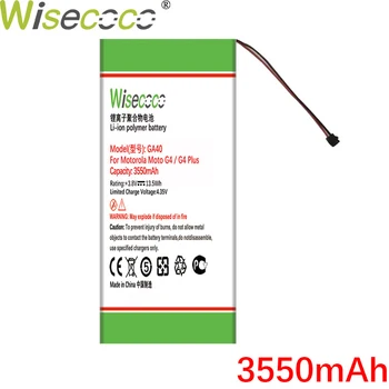 WISECOCO 3550mAh GA40 Batteri For Motorola Moto G4/G4 Plus XT1625 XT1622 XT1644 XT1643 Telefon Høj Kvalitet +Tracking Kode