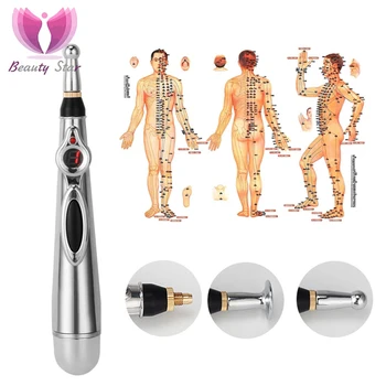 Beauty Star Elektroniske Akupunktur Pen Elektriske Meridianer Laser Terapi Helbrede Massage Pen Lindring Af Smerter Elektronisk Pen Akupunktur