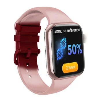 Opkald Smart Bluetooth Se w98 Temperatur ekg-pulsmåler Smartwatch iwo 10 kuld band til android, ios telefon pk iwo 9 8