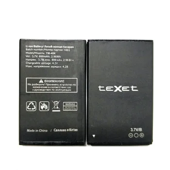 2 X Nye høj kvalitet TM-404 800mAh batteri til Texet TM-404 Mobiltelefon +tracking kode