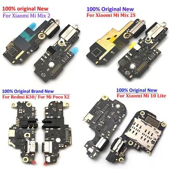 USB-Opladning Port Board Flex Kabel-Stik Dele Med Mikrofon-Modul Til Xiaomi Note 9 9S 8T Mi 9 Se 9T Pro Poco X2 X3 Mix2