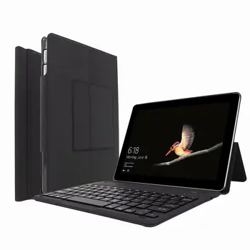 Bluetooth Tastatur PU Læder Cover Tilfældet for Microsoft Surface Gå 10 tommer Tablet Tastatur klavye ultra Slim Stå shell + pen